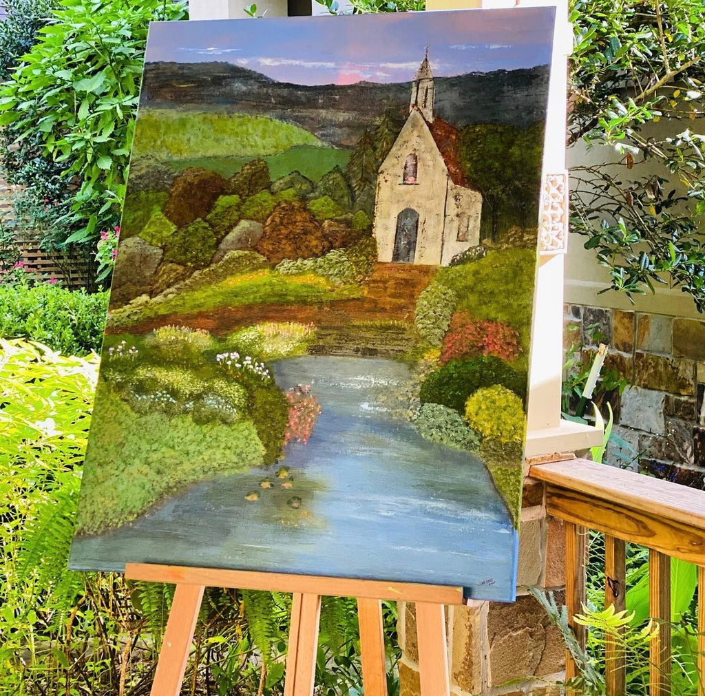 The Waterway Chapel - Commissioned Original (SOLD)